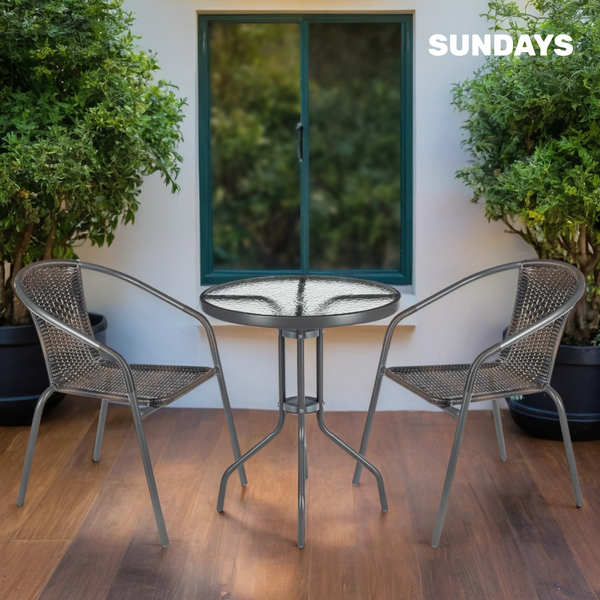 Изображение товара Комплект садовой мебели Sundays LUC-TA21 (коричневый)