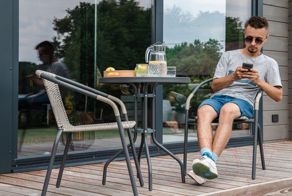 Изображение товара Комплект садовой мебели Sundays LUC-TA21 (коричневый)