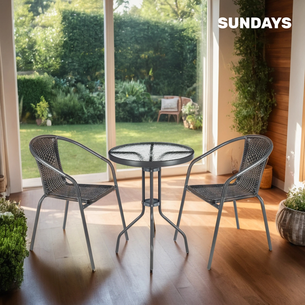 Изображение товара Комплект садовой мебели Sundays LUC-TA21 (коричневый)