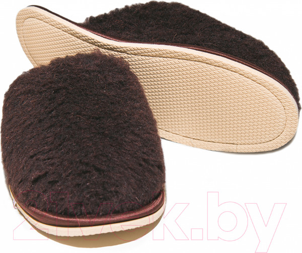 Изображение товара Тапочки домашние Smart Textile Домашнее тепло H520 (р-р 42-43, коричневый)