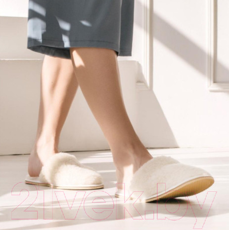 Изображение товара Тапочки домашние Smart Textile Эконом H520-3 (р-р 40-41, белый)