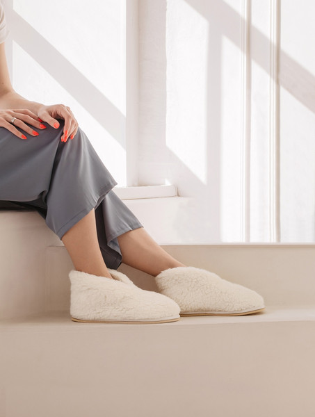 Изображение товара Тапочки домашние Smart Textile Бабуши H521 (р.35, белый)