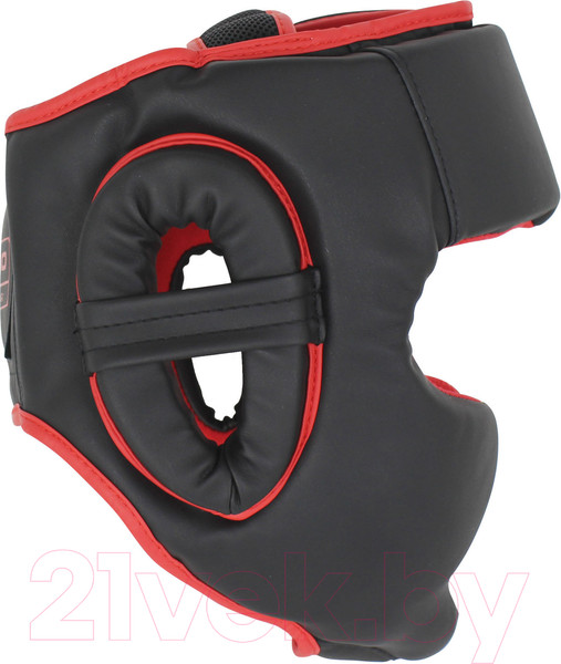 Изображение товара Боксерский шлем BoyBo Атака (L/XL, черный/красный)