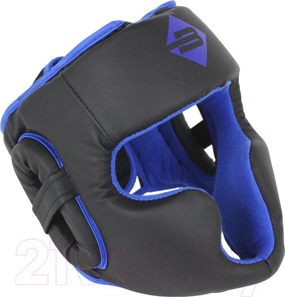 Изображение товара Боксерский шлем BoyBo Атака (L/XL, черный/синий)