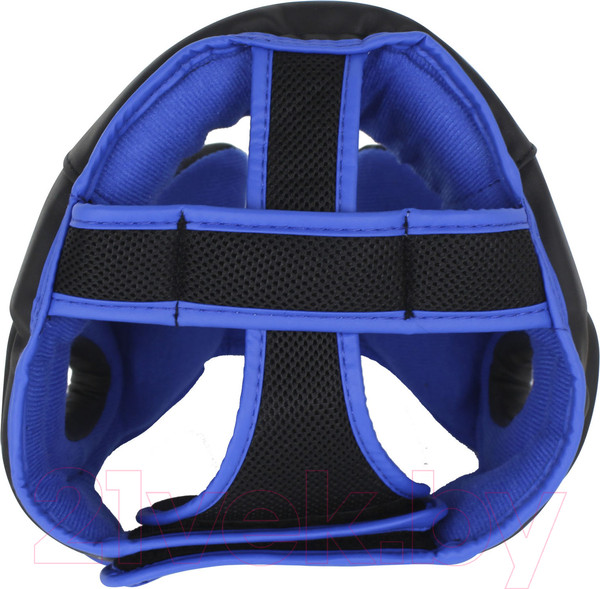 Изображение товара Боксерский шлем BoyBo Атака (L/XL, черный/синий)