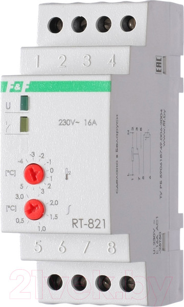 Изображение товара Реле температуры Евроавтоматика RT-821 / EA07.001.003