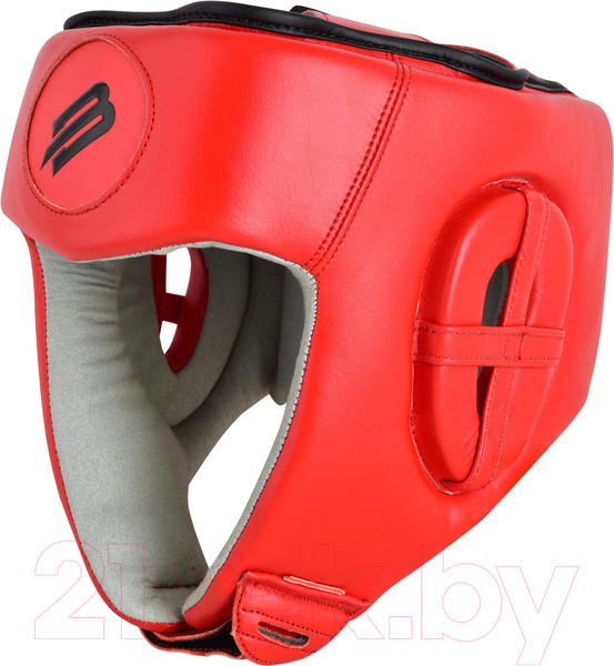 Изображение товара Шлем для карате BoyBo Кожа (S, красный)