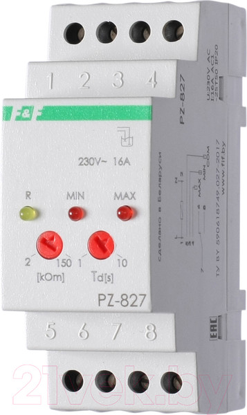 Изображение товара Реле уровня Евроавтоматика PZ-827 / EA08.001.014 (с датчиками)