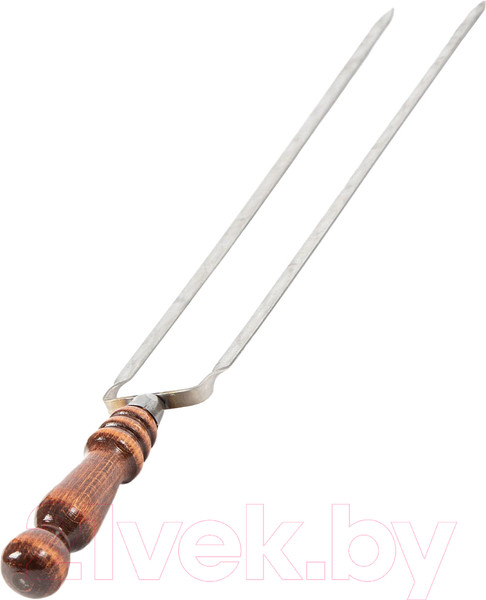 Изображение товара Шампур Шелковый путь Двойной кованный (45см)