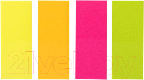 Изображение товара Стикеры канцелярские Brauberg Неоновые / 111363