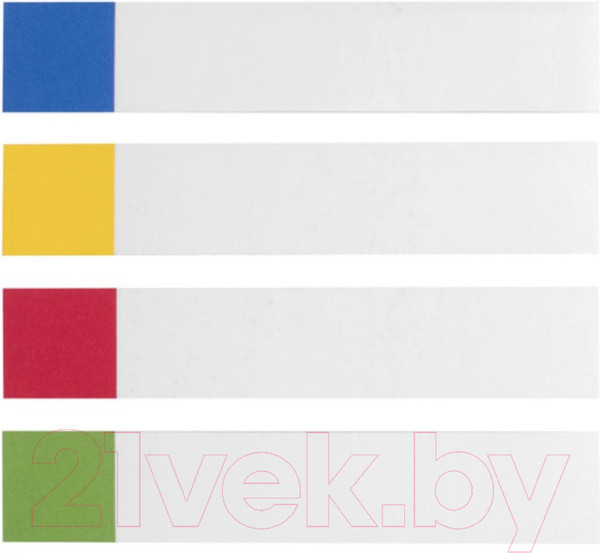 Изображение товара Стикеры канцелярские Brauberg 124811 (белый)