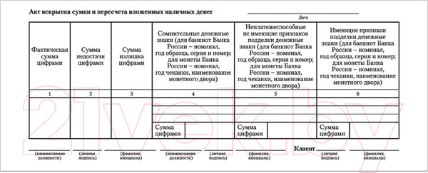 Изображение товара Бланк бухгалтерский Brauberg Препроводительная ведомость денежной наличности / 130130