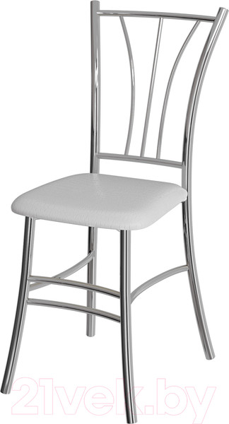 Изображение товара Стул ВВР Трилогия (экокожа белый крокодил)