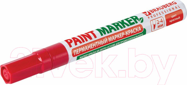 Изображение товара Маркер-краска Brauberg Professional / 150874 (красный)