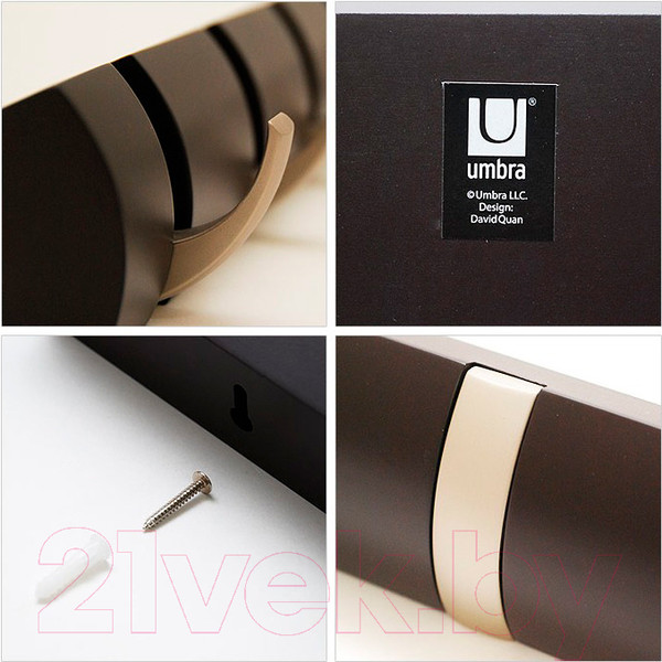 Изображение товара Вешалка для одежды Umbra Flip 318858-390 (натуральное дерево)