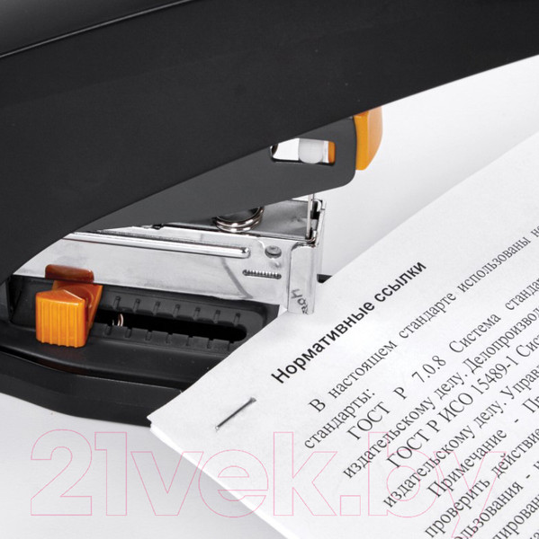 Изображение товара Скобы канцелярские Brauberg №23/10 / 221163 (1000шт)