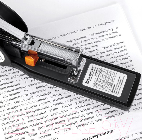 Изображение товара Скобы канцелярские Brauberg №23/10 / 221163 (1000шт)