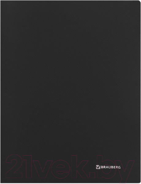 Изображение товара Папка для бумаг Brauberg Диагональ / 221351 (черный)