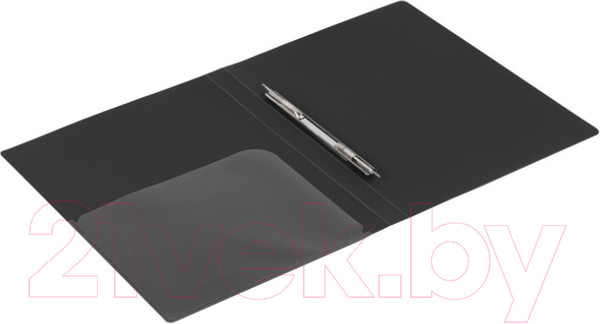 Изображение товара Папка для бумаг Brauberg Диагональ / 221351 (черный)