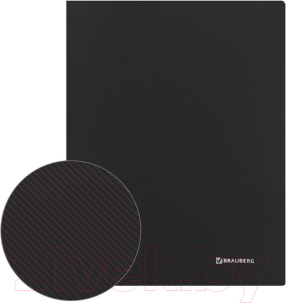 Изображение товара Папка для бумаг Brauberg Диагональ / 221351 (черный)