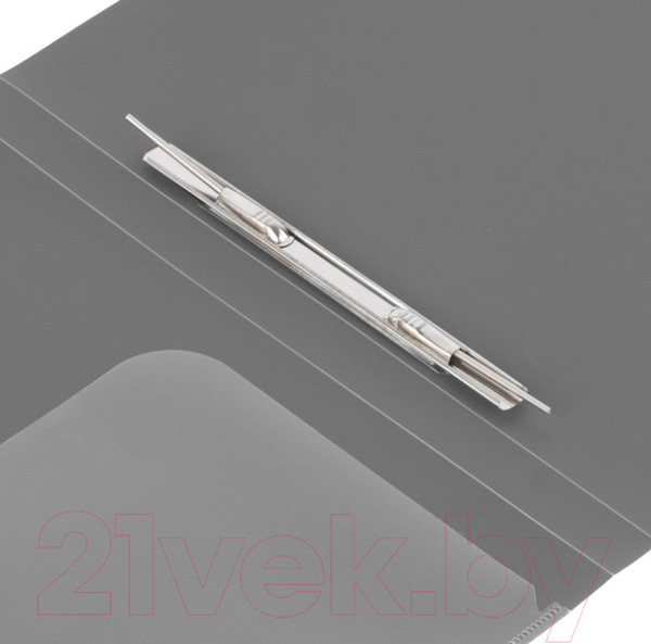 Изображение товара Папка для бумаг Brauberg Диагональ / 221353 (серебристый)