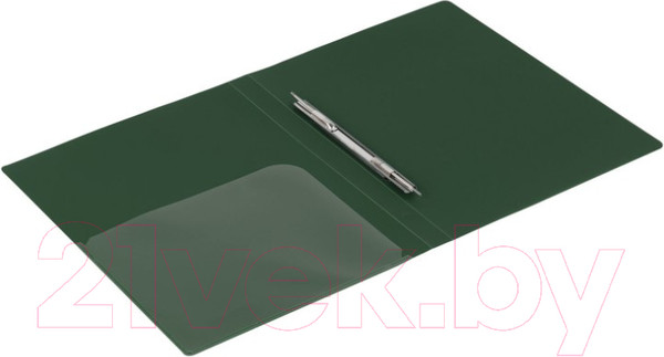 Изображение товара Папка для бумаг Brauberg Диагональ / 221354 (темно-зеленый)