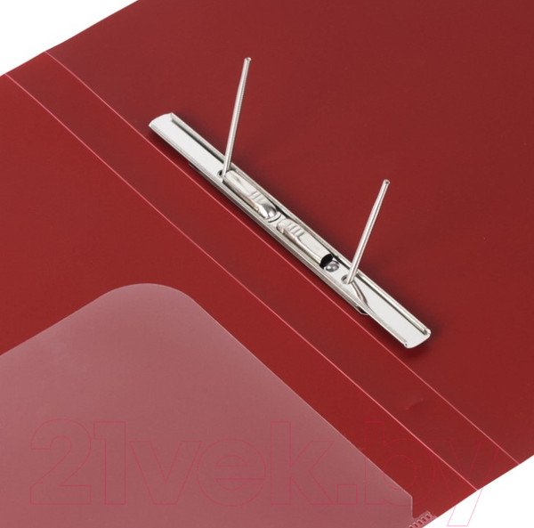 Изображение товара Папка для бумаг Brauberg Диагональ / 221355 (темно-красный)