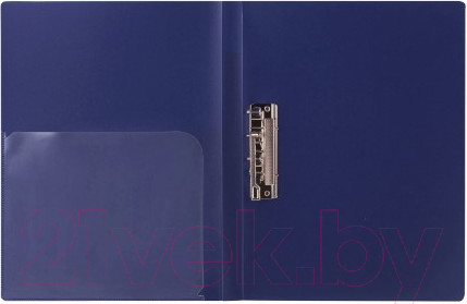 Изображение товара Папка для бумаг Brauberg Диагональ / 221357 (темно-синий)