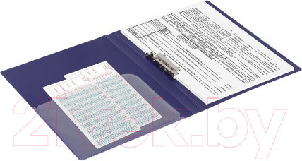 Изображение товара Папка для бумаг Brauberg Диагональ / 221357 (темно-синий)