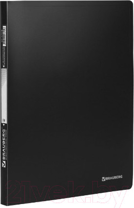 Изображение товара Папка для бумаг Brauberg Стандарт / 221634 (черный)