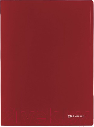 Изображение товара Папка для бумаг Brauberg Стандарт 221632 (красный)