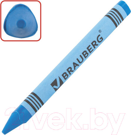 Изображение товара Восковые мелки Brauberg Академия / 227283 (12цв)