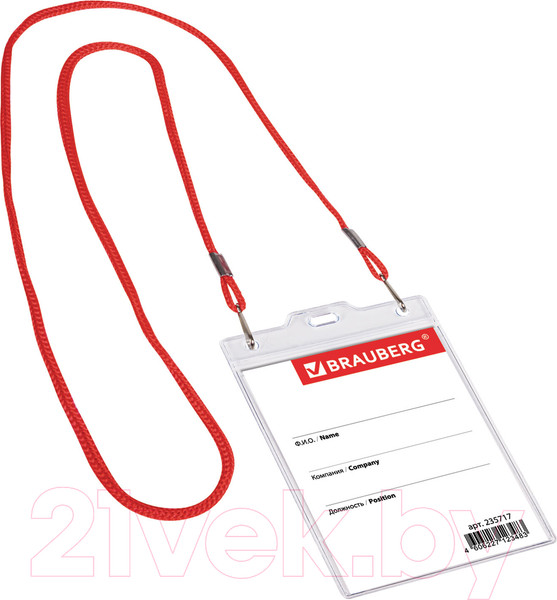 Изображение товара Бейдж Brauberg 235717
