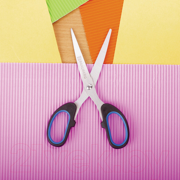 Изображение товара Ножницы канцелярские Brauberg Classic+ / 236447