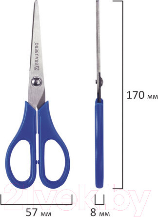 Изображение товара Ножницы канцелярские Brauberg Left Hand / 236785