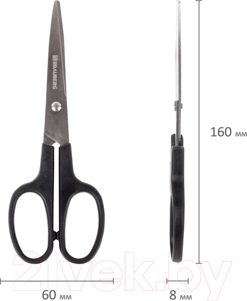 Изображение товара Ножницы канцелярские Brauberg Standard / 237095