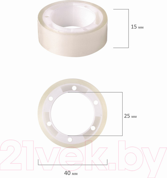 Изображение товара Скотч Brauberg 227258 (10шт)