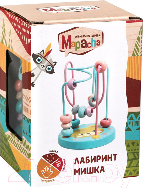 Изображение товара Развивающая игрушка Mapacha Лабиринт маленький. Мишка / 76821