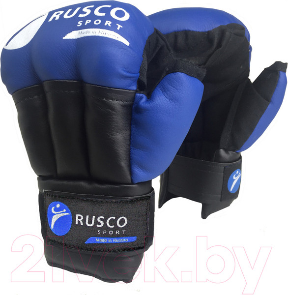 Изображение товара Перчатки для рукопашного боя RuscoSport Классик (12oz, синий)