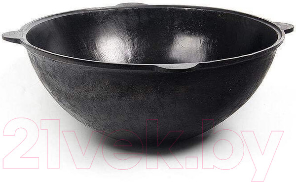 Изображение товара Казан Chugun Invest Узбекский с алюминиевой крышкой (6л, плоское дно)