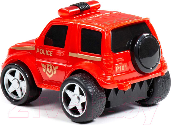 Изображение товара Автомобиль игрушечный Полесье Крутой вираж полиция / 79824 (инерционный)