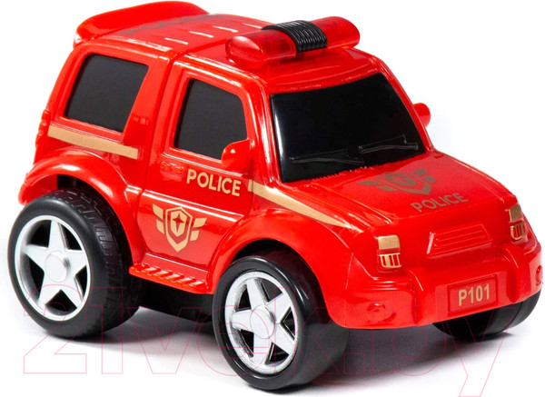Изображение товара Автомобиль игрушечный Полесье Крутой вираж полиция / 79824 (инерционный)