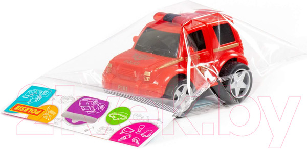 Изображение товара Автомобиль игрушечный Полесье Крутой вираж полиция / 79824 (инерционный)