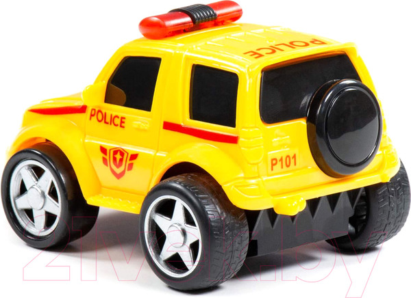 Изображение товара Автомобиль игрушечный Полесье Крутой вираж полиция / 79824 (инерционный)