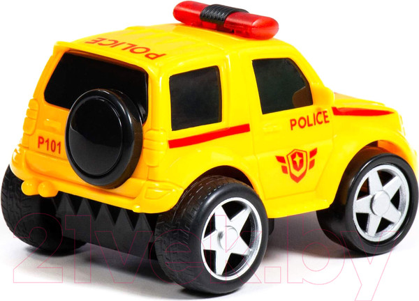 Изображение товара Автомобиль игрушечный Полесье Крутой вираж полиция / 79824 (инерционный)