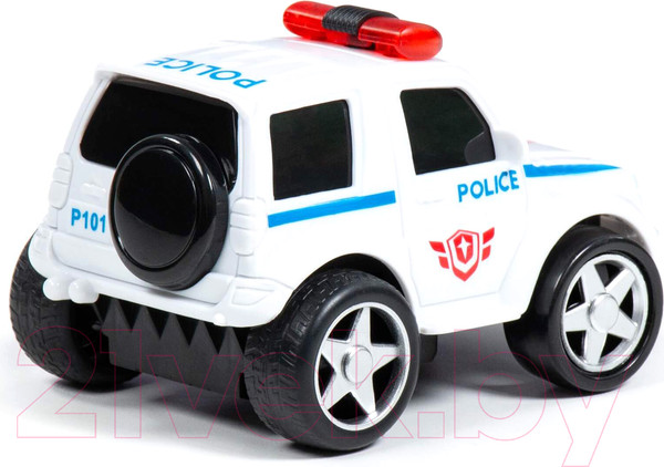 Изображение товара Автомобиль игрушечный Полесье Крутой вираж полиция / 79824 (инерционный)