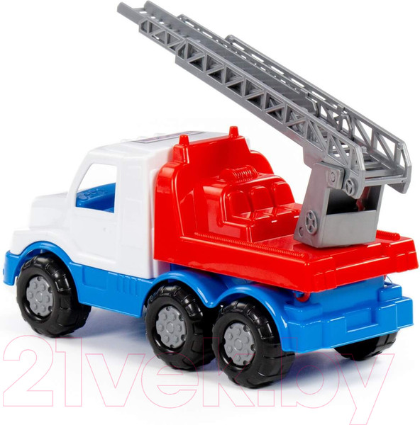 Изображение товара Самосвал игрушечный Полесье Гоша пожарная спецмашина / 90416 (белый/синий)