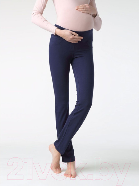 Изображение товара Леггинсы Conte Elegant Happy Belly (р.170-110, темно-синий)