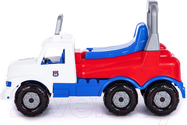 Изображение товара Каталка детская Полесье Буран №1 / 90348 (белый/синий)