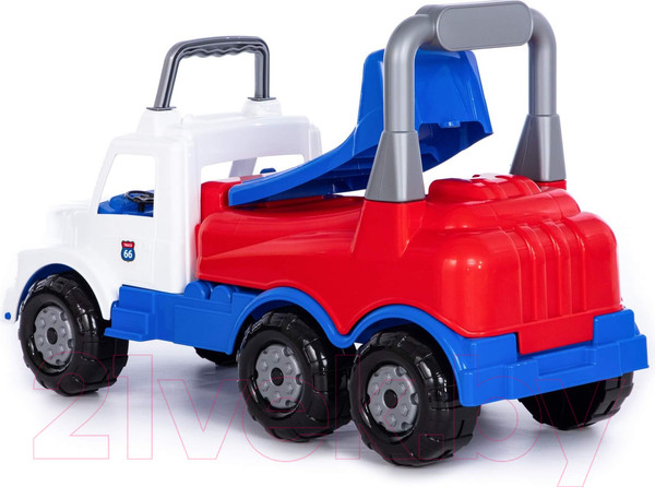 Изображение товара Каталка детская Полесье Буран №1 / 90348 (белый/синий)